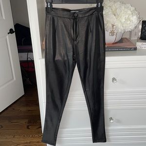 Tobi faux leather pants